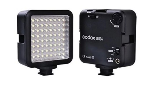 Накамерный свет светодиодный Godox LED 64. Фото N4